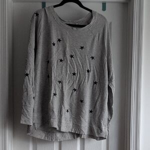 Workshop Republic Clothing Cream and Green Sweater